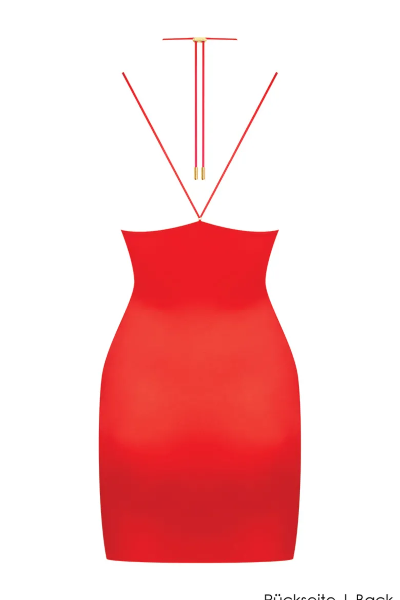 Maison Close - French Kiss Mini Dress - Rot
