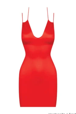 Maison Close - French Kiss Mini Dress - Rot