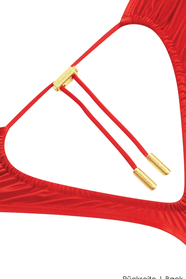 Maison Close - French Kiss Panty Ouvert - Rot