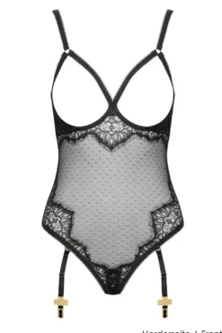 Maison Close - Inspiration Divine Body Ouvert - Schwarz