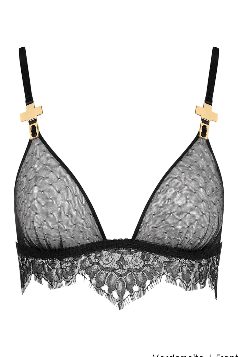 Maison Close - Inspiration Divine Triangel BH Ouvert - Schwarz
