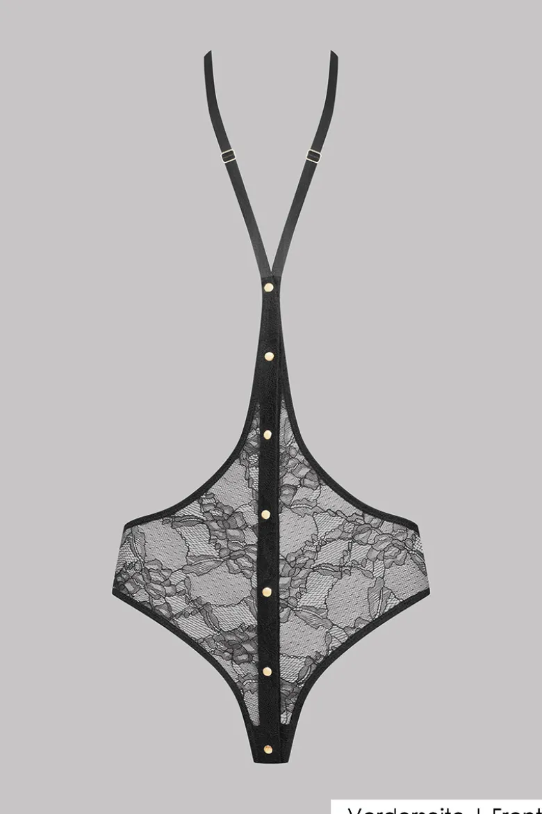 Maison Close - Jeux Magnetiques Ouvert Harness Slip - Schwarz