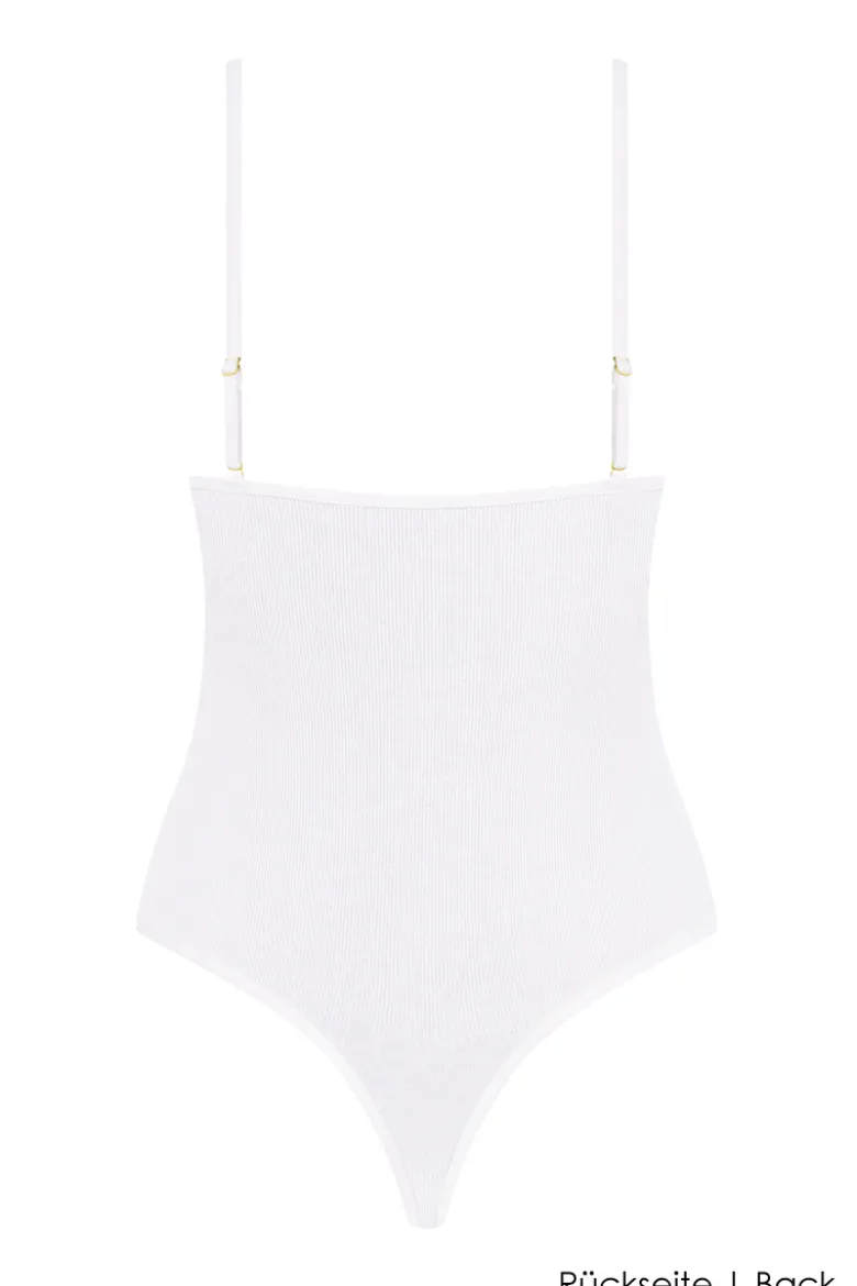 Maison Close - La Femme Amazone Bodysuit - Weiss