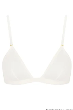 Maison Close - La Femme Amazone Triangel BH - Champagner