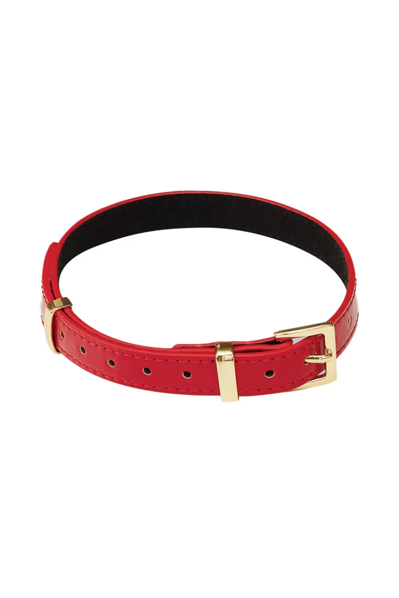 Maison Close - La Liaison Choker Halsband - Rot