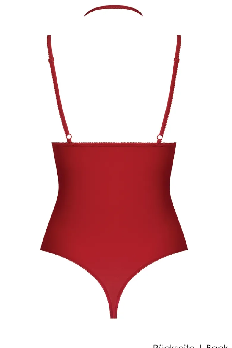 Maison Close - Le Petit Stringbody Ouvert - Rot