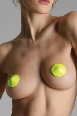 Maison Close - Les Fetiches Nippel Pasties - Neon Gelb