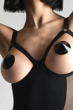 Maison Close - Les Fetiches Nippel Pasties - Schwarz