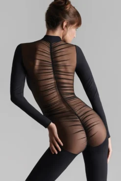 Maison Close - Nuit Fauve Catsuit - Schwarz