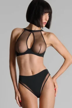 Maison Close - Pure Tentation Panty Ouvert - Schwarz