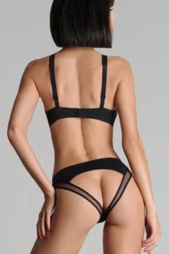 Maison Close - Pure Tentation Panty Ouvert - Schwarz