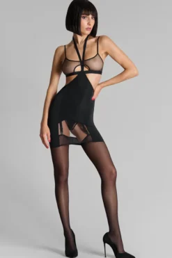 Maison Close - Pure Tentation Sheer Bralette - Schwarz