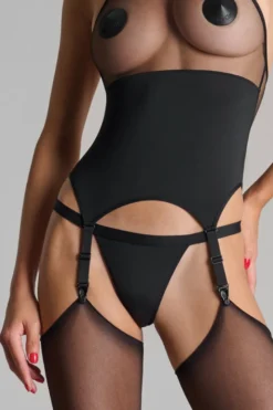 Maison Close - Pure Tentation String Ouvert - Schwarz
