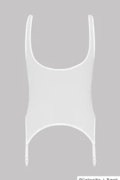 Maison Close - Pure Tentation Sheer Torselette - Weiss
