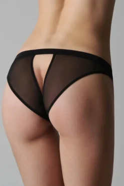 Maison Close - Pure Tentation Slip Ouvert - Schwarz