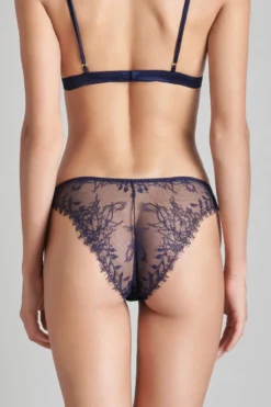 Maison Close - Villa Satine Brazilian Slip - Blau