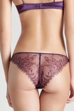 Maison Close - Villa Satine Brazilian Slip - Violett