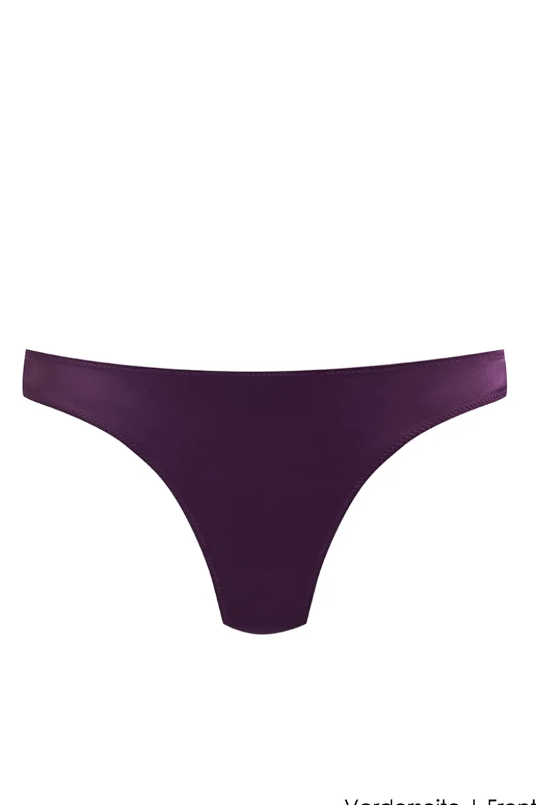 Maison Close - Villa Satine Brazilian Slip - Violett