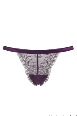Maison Close - Villa Satine Mini String - Violett