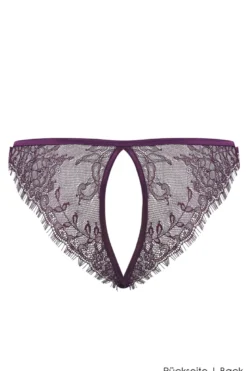 Maison Close - Villa Satine Slip Ouvert - Violett