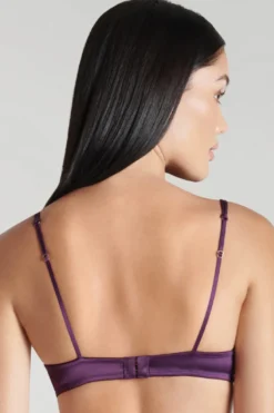 Maison Close - Villa Satine Spitzen BH - Violett