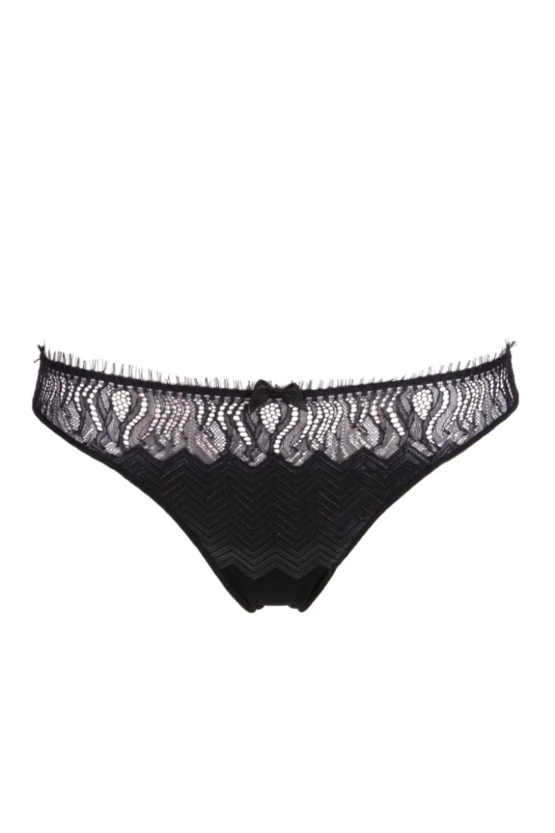 Ritratti Milano - Chevron String - Schwarz