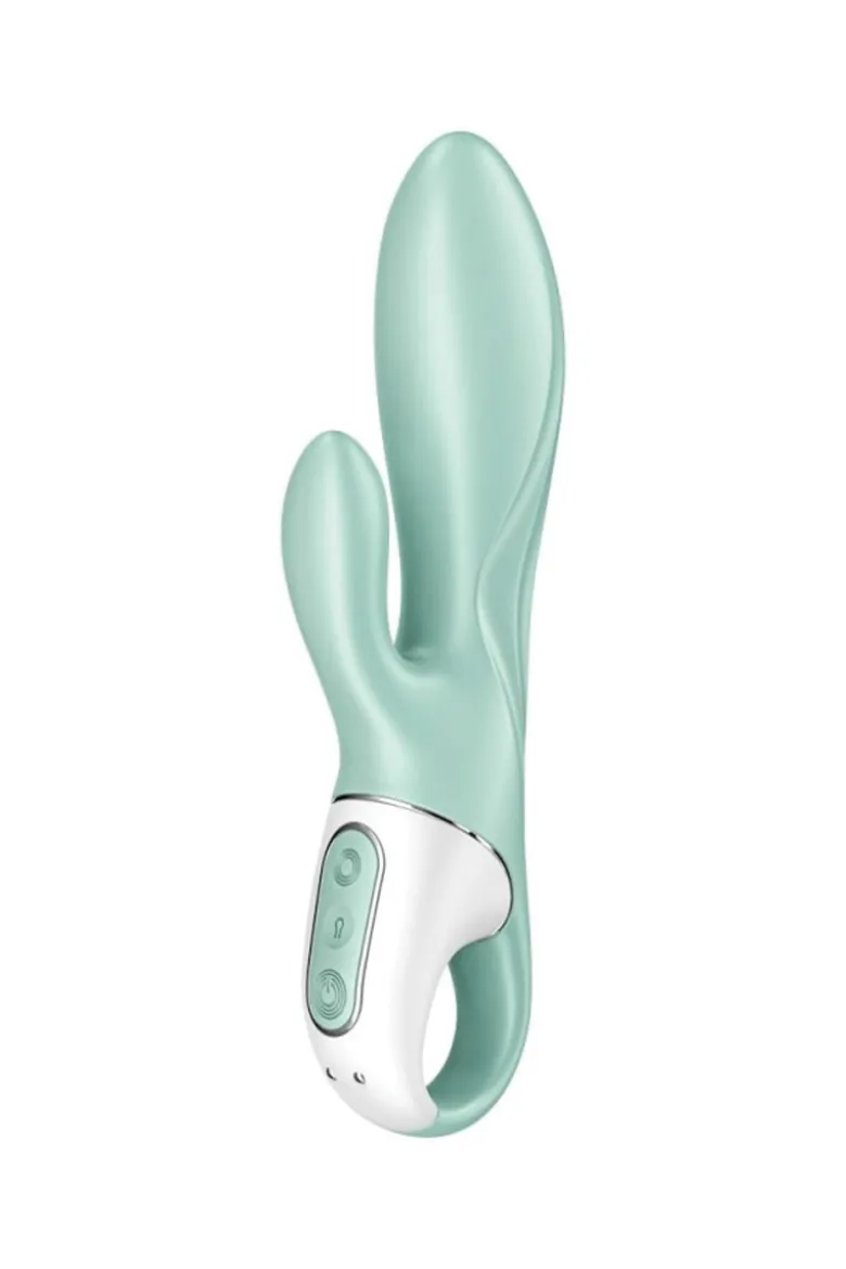Satisfyer - Air Pump Bunny 5+ Rabbit Vibrator - Mint Türkis