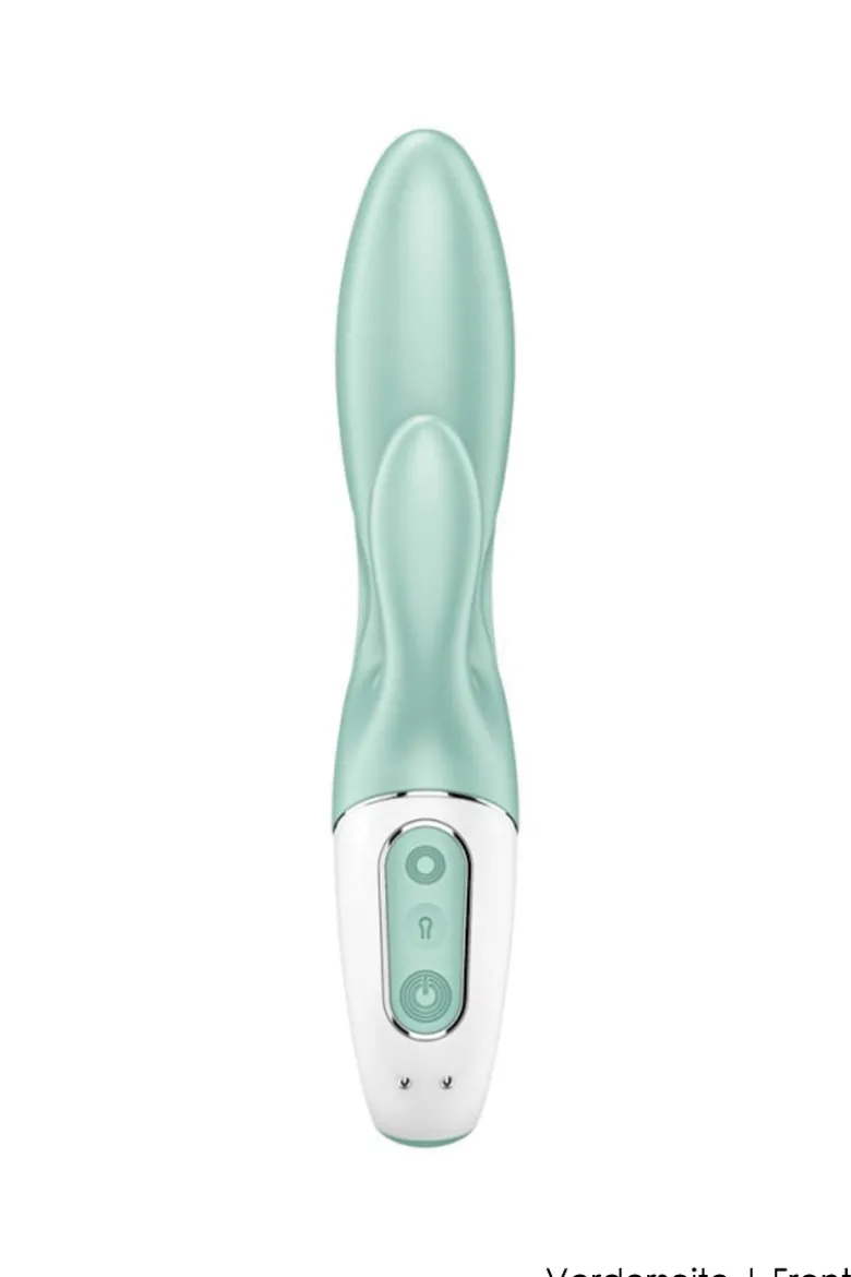 Satisfyer - Air Pump Bunny 5+ Rabbit Vibrator - Mint Türkis