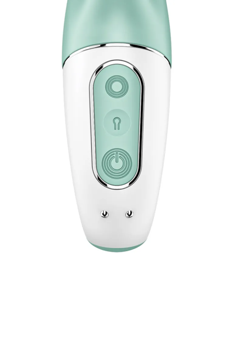 Satisfyer - Air Pump Bunny 5+ Rabbit Vibrator - Mint Türkis
