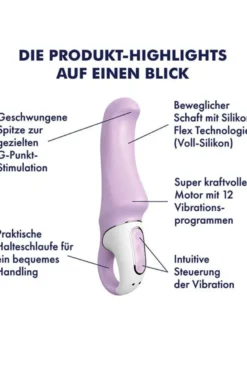 Satisfyer - Charming Smile G Punkt Vibrator - Lavendel