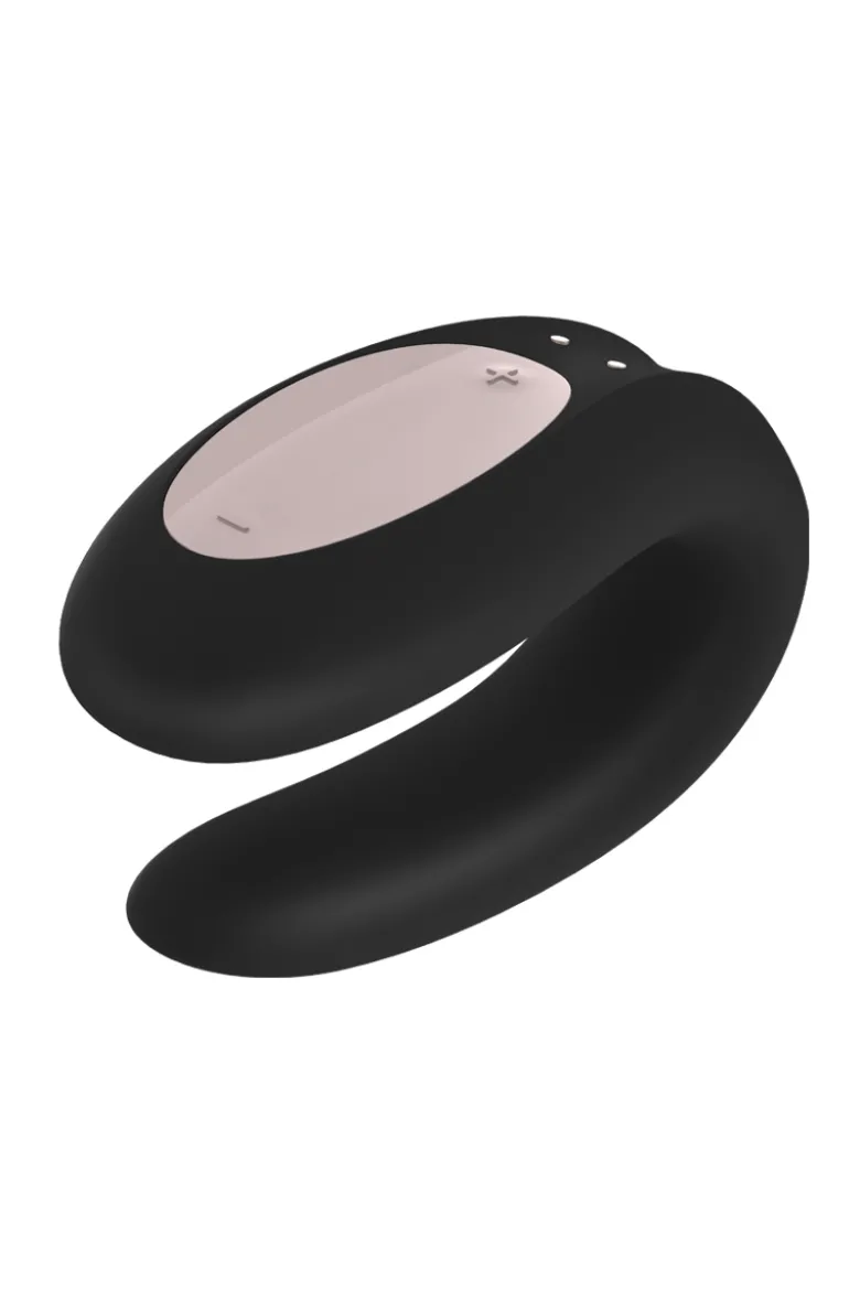 Satisfyer - Double Joy Paarvibrator - Schwarz
