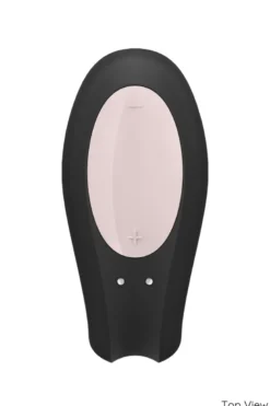 Satisfyer - Double Joy Paarvibrator - Schwarz