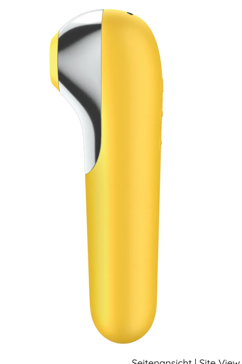 Satisfyer - Dual Love Druckwellenvibrator - Gelb