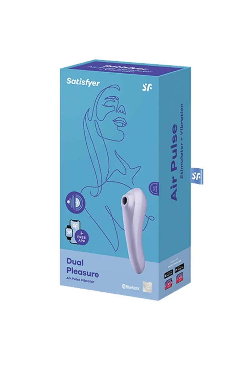 Satisfyer - Dual Pleasure Druckwellenvibrator - Lavendel