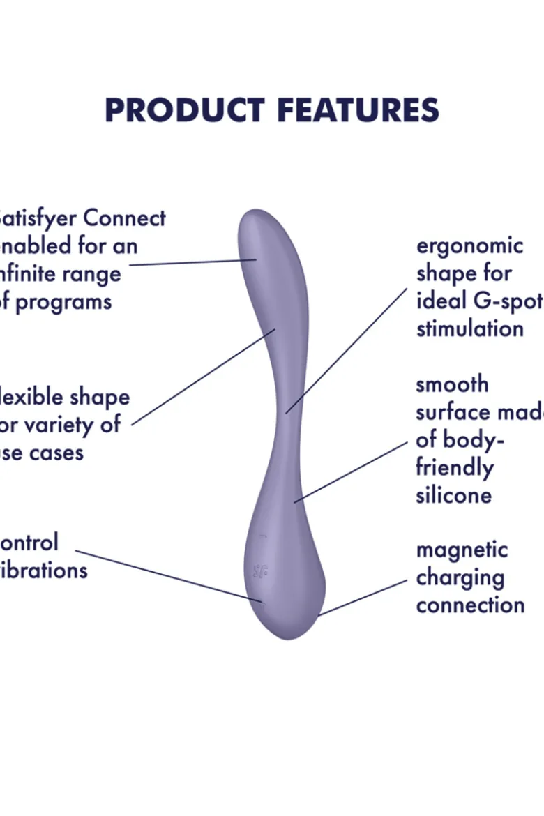 Satisfyer - G Spot Flex 5 Vibrator - Lila