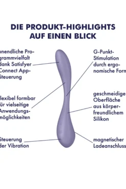 Satisfyer - G Spot Flex 5 Vibrator - Lila