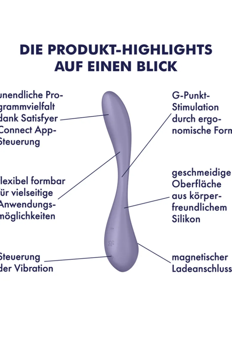 Satisfyer - G Spot Flex 5 Vibrator - Lila
