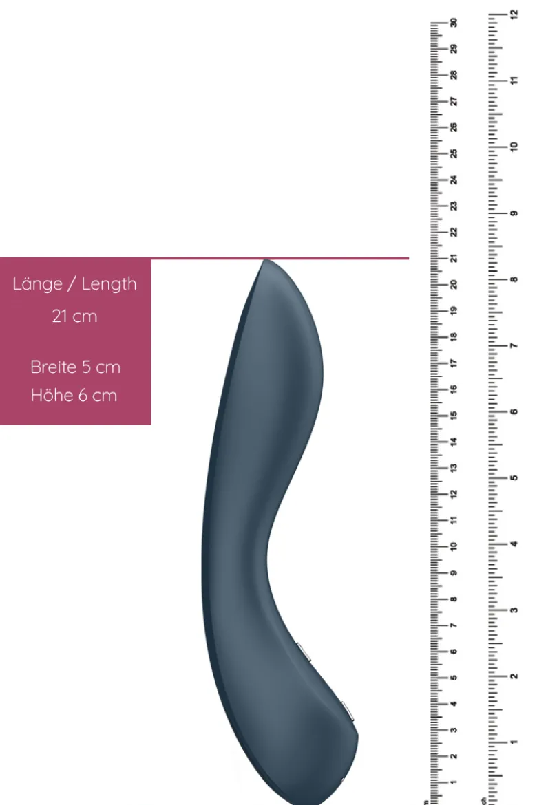 Satisfyer - G Spot Wave 4 G Punkt VIbrator - Schwarz