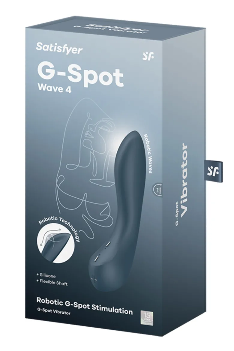 Satisfyer - G Spot Wave 4 G Punkt VIbrator - Schwarz