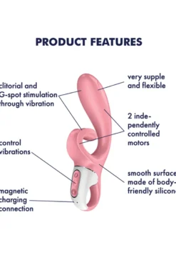 Satisfyer - Hug Me Rabbitvibrator - Rosa