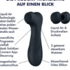 Satisfyer - Pro 2 Gen 3+ Druckwellenvibrator - Schwarz