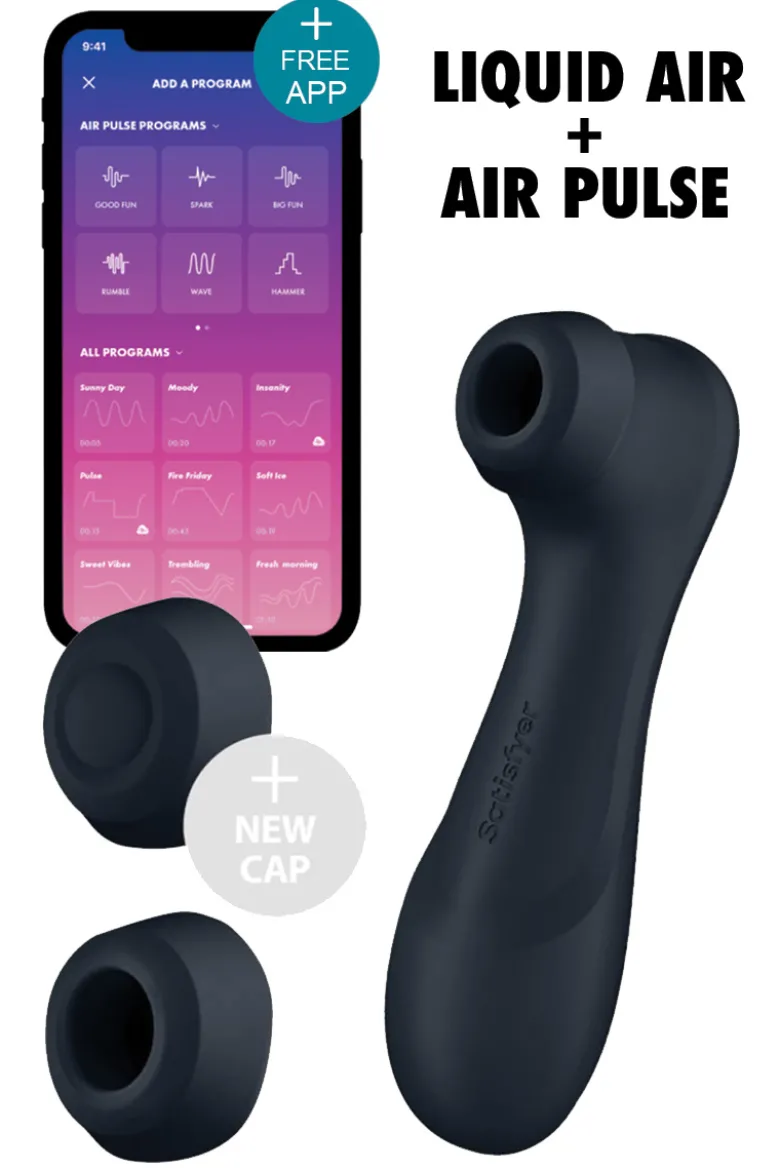 Satisfyer - Pro 2 Gen 3+ Druckwellenvibrator - Schwarz