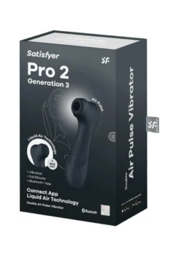 Satisfyer - Pro 2 Gen 3+ Druckwellenvibrator - Schwarz