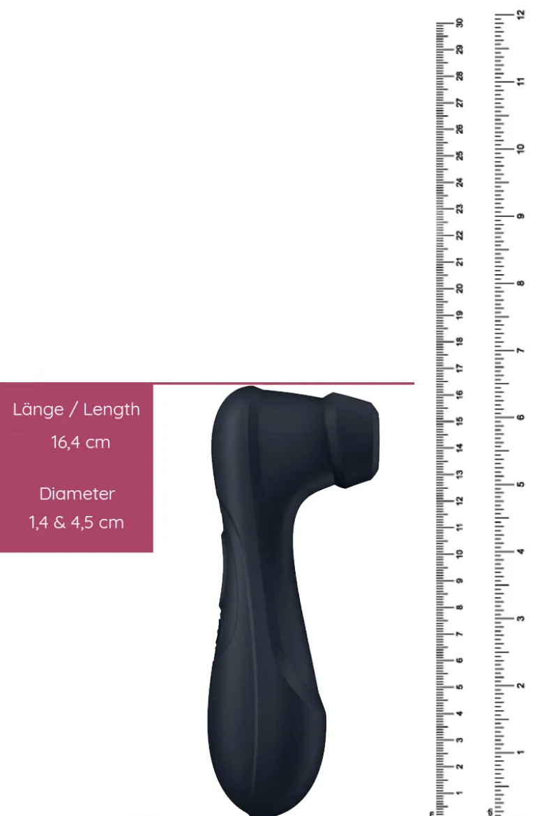 Satisfyer - Pro 2 Gen 3+ Druckwellenvibrator - Schwarz
