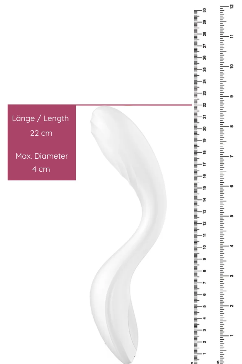 Satisfyer - Rrrolling Pleasure G-Punkt Vibrator - Weiss