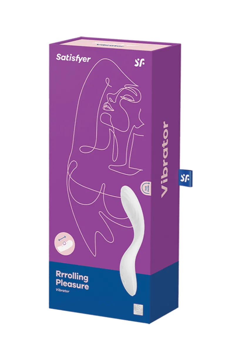 Satisfyer - Rrrolling Pleasure G-Punkt Vibrator - Weiss