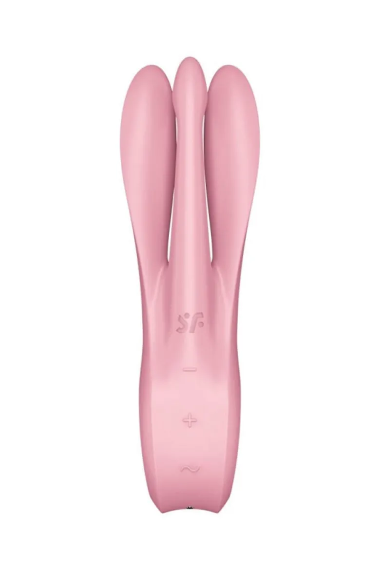 Satisfyer - Threesome 1 Vibrator - Rosa