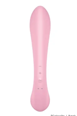 Satisfyer - Triple Oh Pink Rabbitvibrator - Rosa