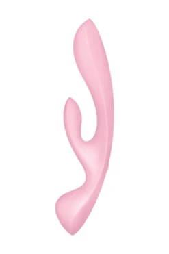 Satisfyer - Triple Oh Pink Rabbitvibrator - Rosa