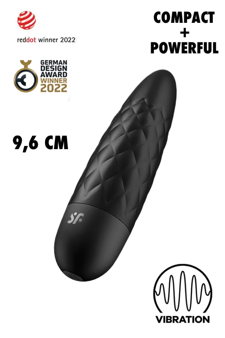 Satisfyer - Ultra Power Bullet 5 Minivibrator - Schwarz